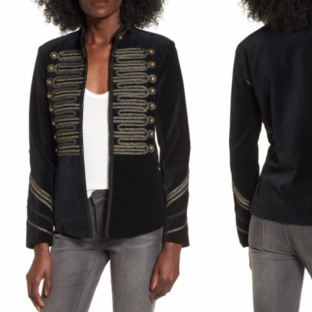 Blank NYC Velvet Band Jacket - WORN ONCE